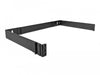 EAN 4043619433186 - DeLOCK 19 Zoll Wandhalterung 1 HE faltbar schwarz Base para rack imagen 1