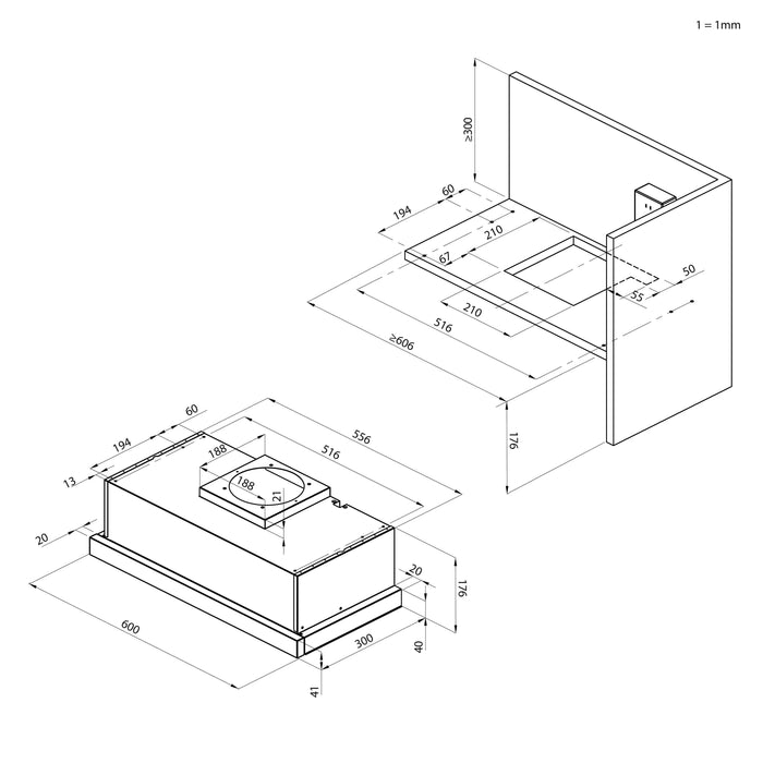 EAN 8016361970939 - Candy CBT625/2X/1 Semintegrada (extraíble) Acero inoxidable 332,1 m³/h imagen 7