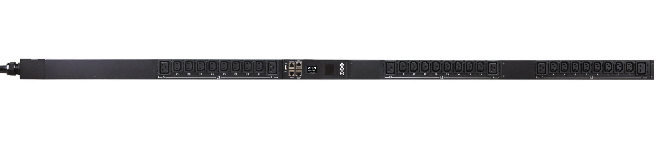 EAN 4710469341205 - ATEN PG98230G-AT unidad de distribución de energía (PDU) 30 salidas AC 0U Negro imagen 1