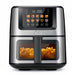 EAN 7611210979784 - Solis Air Fry & Dry XL Sencillo 7,5 L Independiente 1870 W Freidora de aire caliente Negro, Plata imagen 1