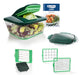 EAN 4023012270878 - Genius A27087 picadora manual de alimentos Verde, Transparente imagen 1