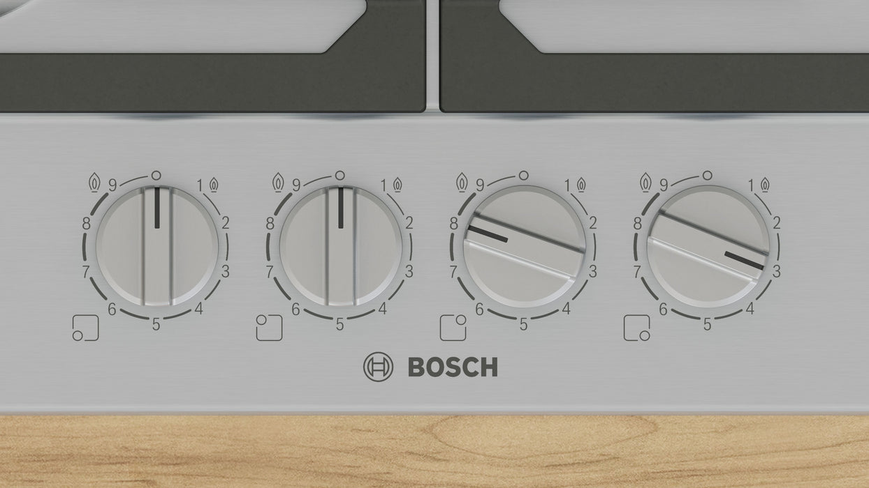 EAN 4242005495962 - Bosch Serie 6 PCH6A5I90 hobs Acero inoxidable Integrado 60 cm Encimera de gas 4 zona(s) imagen 2