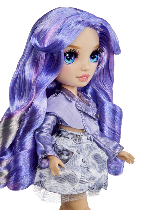 EAN 0035051248798 - Rainbow High Pretty in Paris Fashion - Violet Willow (Purple) imagen 5