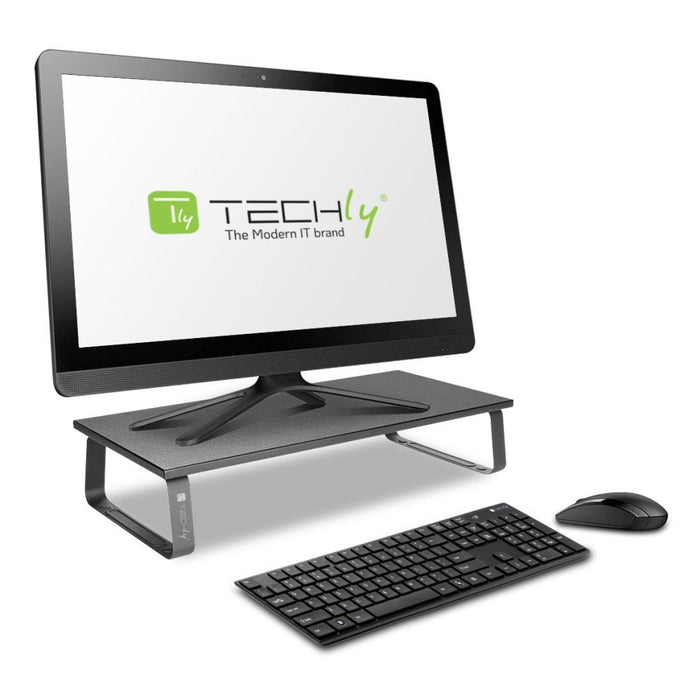 EAN 8051128109184 - Techly ICA-MS 600TY soporte para monitor Escritorio Negro imagen 7