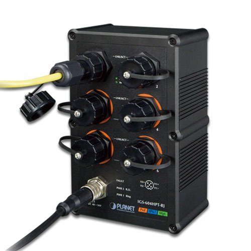 EAN 4711605281584 - PLANET IGS-604HPT-RJ switch Gestionado L2+ Gigabit Ethernet (10/100/1000) Energía sobre Ethernet (PoE) Ne imagen 6