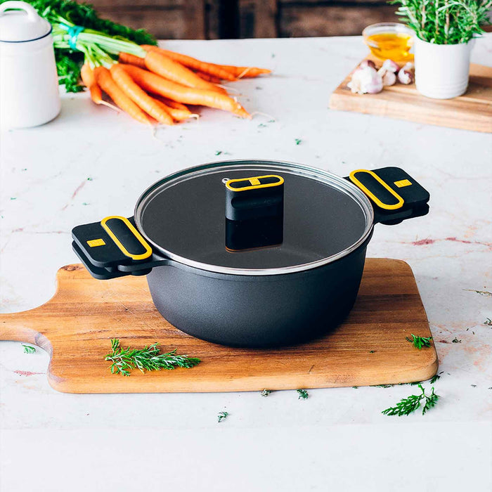 EAN 8411796119227 - BRA Profesional A510328 cacerola Alrededor Negro imagen 5