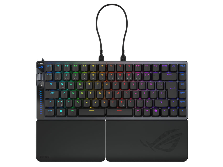 EAN 4711636056007 - ASUS ROG Falcata teclado Juego USB + RF Wireless + Bluetooth QWERTZ Alemán Negro imagen 1
