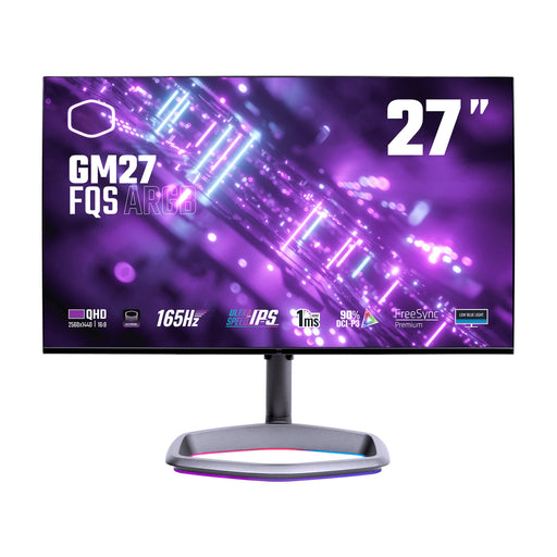 EAN 4719512124055 - Cooler Master Gaming GM27-FQS ARGB pantalla para PC 68,6 cm (27") 2560 x 1440 Pixeles Quad HD LED Negro imagen 1