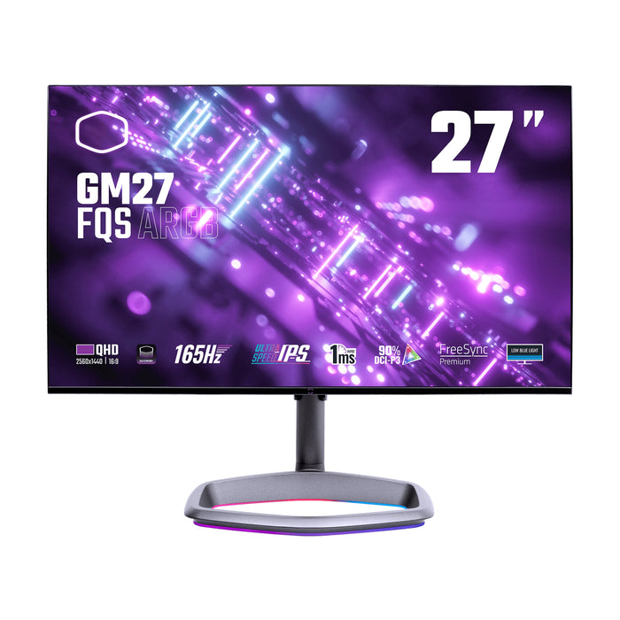 EAN 4719512124055 - Cooler Master Gaming GM27-FQS ARGB pantalla para PC 68,6 cm (27") 2560 x 1440 Pixeles Quad HD LED Negro imagen 1