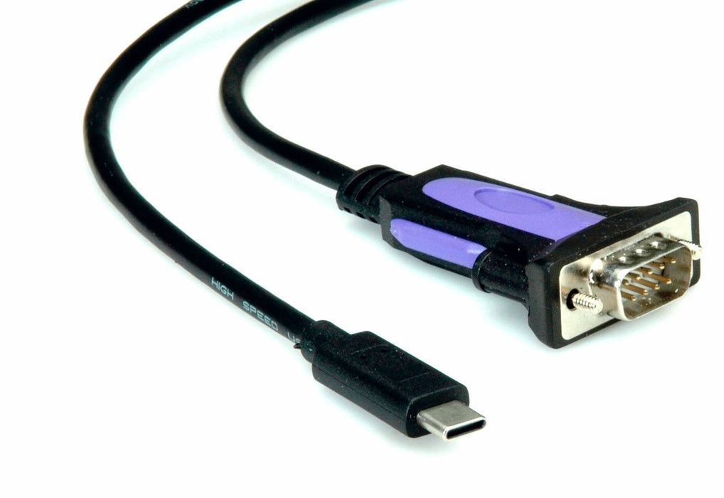 EAN 7630049634336 - ROLINE 12.02.1170 adaptador de cable de vídeo 1,8 m USB Tipo C VGA (D-Sub) Negro imagen 1