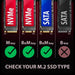 EAN 8595247908544 - Axagon EEM2-GAM, USB-C 10Gbps - NVMe & SATA SSD GAME M.2 box, bezšroubkový Caja externa para unidad de es imagen 20