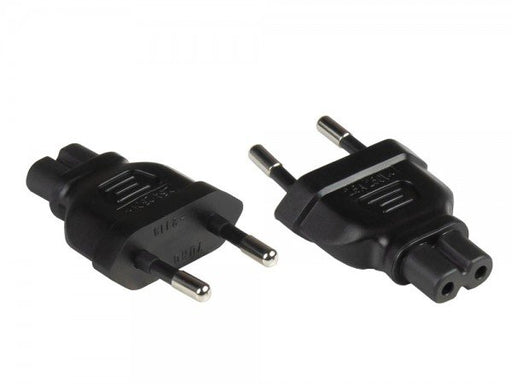 EAN 4014619460724 - Alcasa PA-0370S adaptador de enchufe eléctrico Tipo C (Europlug) C7 Negro imagen 1