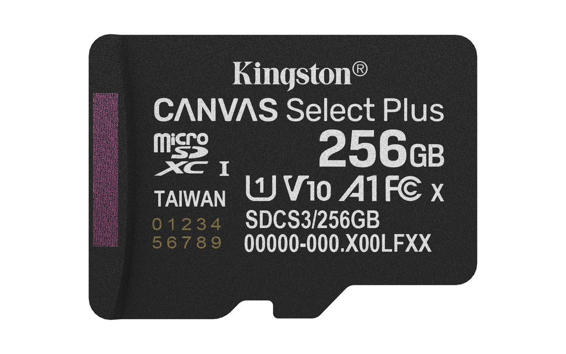 EAN 0740617348538 - Kingston Technology Canvas Select Plus Gen3 MicroSDXC UHS-I Clase 10 imagen 1