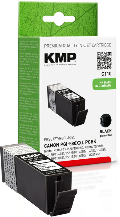 EAN 4011324371598 - KMP 1576,0201 cartucho de tinta 1 pieza(s) Compatible Extra (Súper) alto rendimiento Negro imagen 1