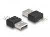 EAN 4043619666836 - DeLOCK 66683 Adaptador gráfico USB Negro, Plata imagen 2
