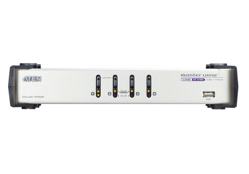 EAN 4710423773097 - ATEN CS1744 interruptor KVM Blanco imagen 2
