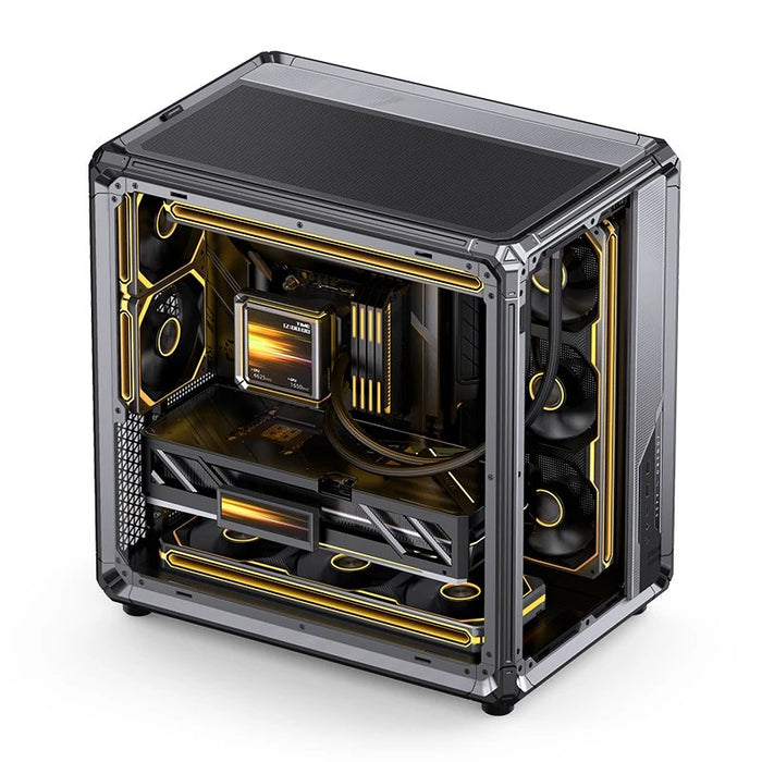 EAN 6970620555539 - Jonsbo X400 Gray Torre Negro imagen 18