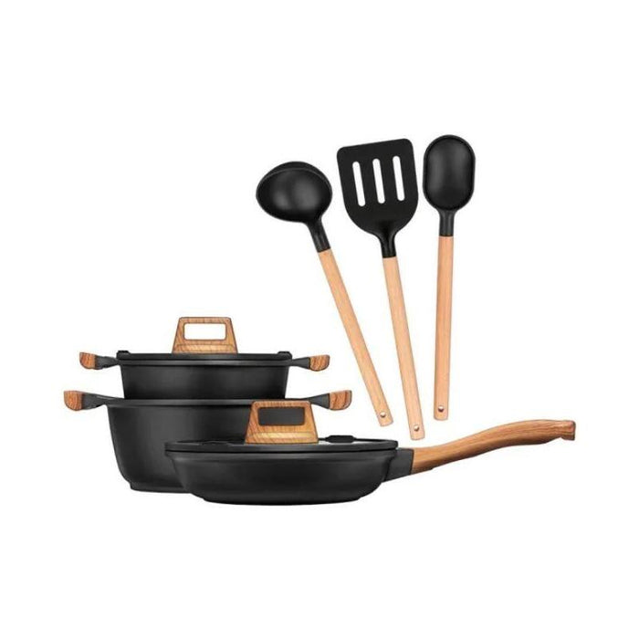 Smile Mgk-23 Batería De Cocina De 8 Piezas Con Accesorios