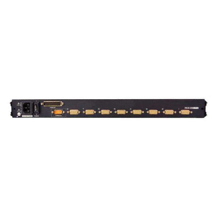 8 Port 17" Lcd Kvmp Switch  With Swiss/German Keyboard