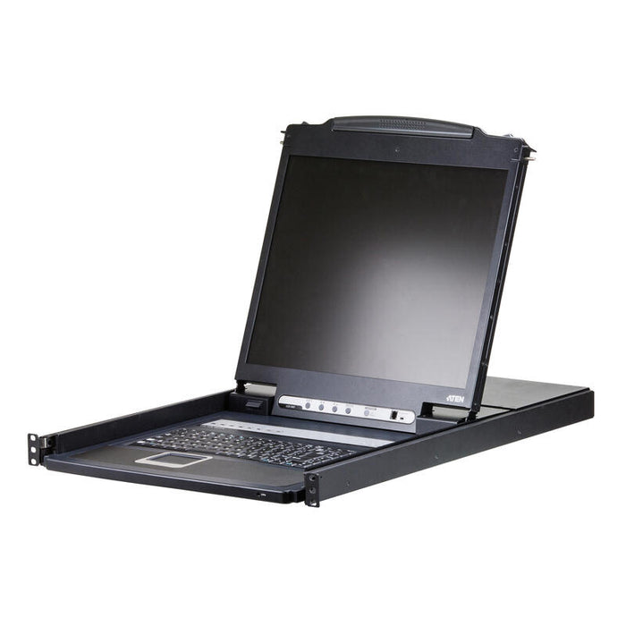 8-Port 19" Lcd Kvm Switch  With Spanish Keyboard