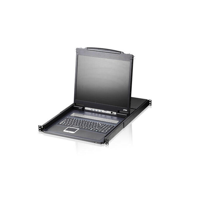 8-Port 19" Lcd Kvm Switch  With Swiss/German Keyboard