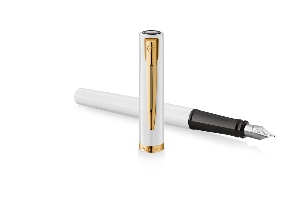 EAN 3026982254702 - Waterman 2225470 pluma estilográfica Blanco, Oro 1 pieza(s) imagen 4