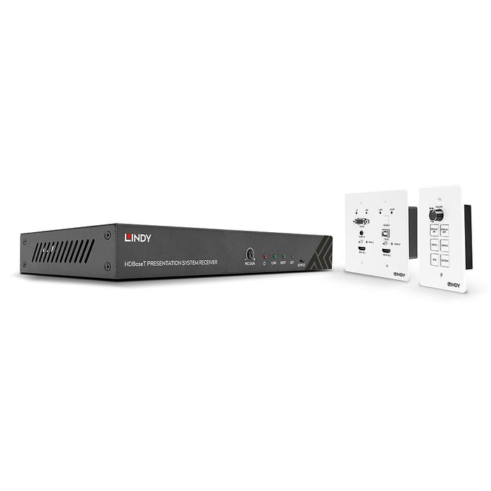 EAN 4002888382885 - Lindy 38288 extensor audio/video Transmisor y receptor de señales AV Negro, Blanco imagen 1