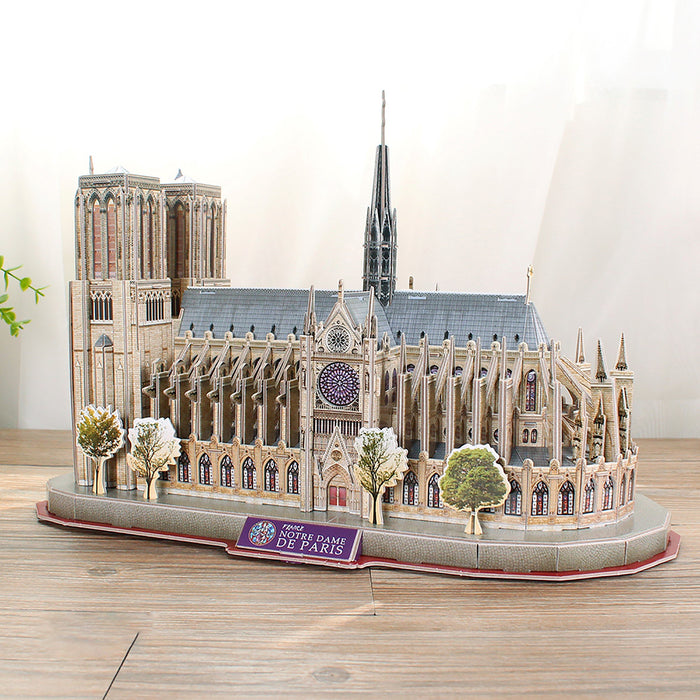 EAN 6944588209865 - CubicFun Notre Dame de Paris Puzle 3D 1 pieza(s) Edificios imagen 3
