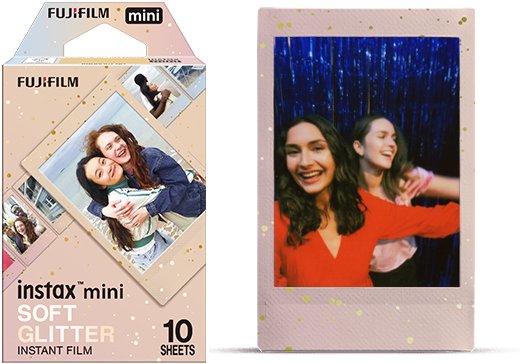 EAN 4547410560763 - Fujifilm Instax mini - Soft Glitter película instantáneas 10 pieza(s) 54 x 86 mm imagen 2