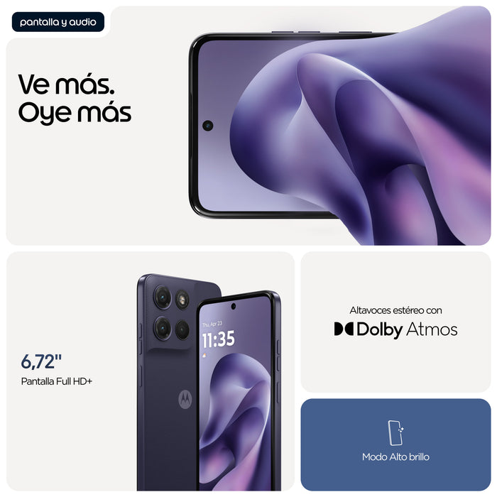 EAN 0840493624426 - Motorola moto g17 power 17,1 cm (6.72") Ranura híbrida Dual SIM Android 15 USB Tipo C 4 GB 256 GB 6000 mA imagen 9
