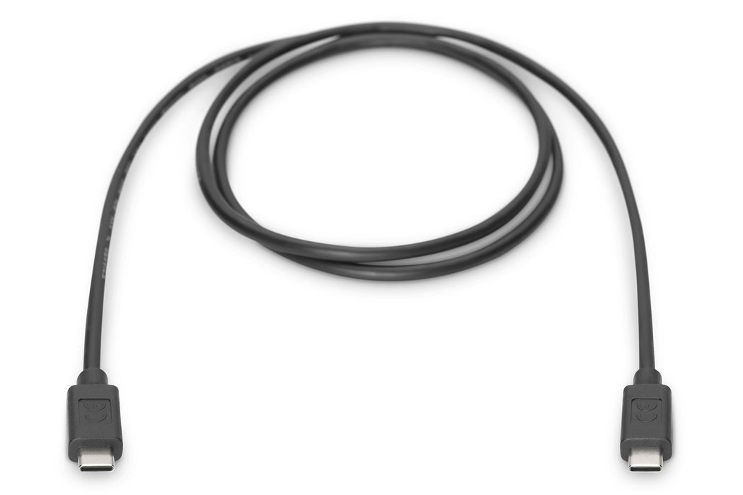 EAN 4016032455288 - Digitus AK-300155-010-S cable USB USB 2.0 1 m USB C Negro imagen 2