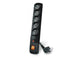 EAN 5904743285302 - ACAR F5 base múltiple 1,5 m 5 salidas AC Interior Negro imagen 1