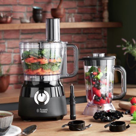 EAN 5038061109580 - Russell Hobbs 24732-56 robot de cocina 600 W 1,5 L Negro imagen 6