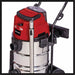 EAN 4006825635874 - Einhell TE-VC 36/30 Li S-Solo 30 L Aspiradora de tambor Seca y húmeda Bolsa para el polvo imagen 6