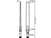 EAN 4043619889136 - DeLOCK 88913 antena para red Antena omnidireccional RP-SMA 7 dBi imagen 3