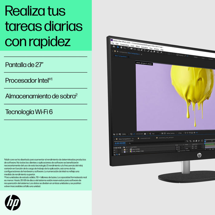 EAN 0198990423777 - HP 27-cr0079ns Intel® Core™ i5 i5-1335U 68,6 cm (27") 1920 x 1080 Pixeles PC todo en uno 16 GB DDR4-SDRAM imagen 6