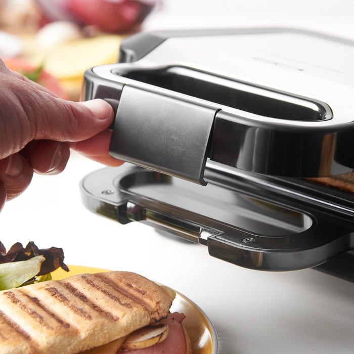 EAN 5038061151473 - Russell Hobbs 26810-56 sandwichera 750 W Negro, Acero inoxidable imagen 8