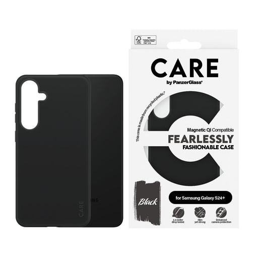 EAN 5715685012365 - PanzerGlass CARE™ by ® Case Black w. Qi Compatible Samsung Galaxy S24+ funda para teléfono móvil Negro imagen 2
