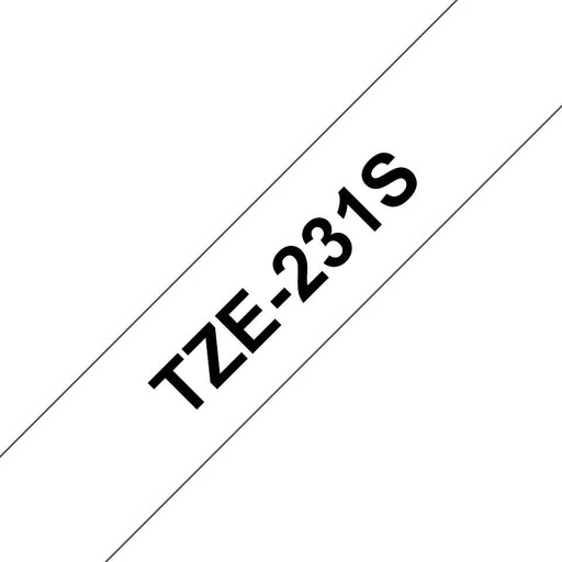 EAN 4977766685221 - Brother TZE231S cinta para impresora de etiquetas Negro sobre blanco TZe imagen 1