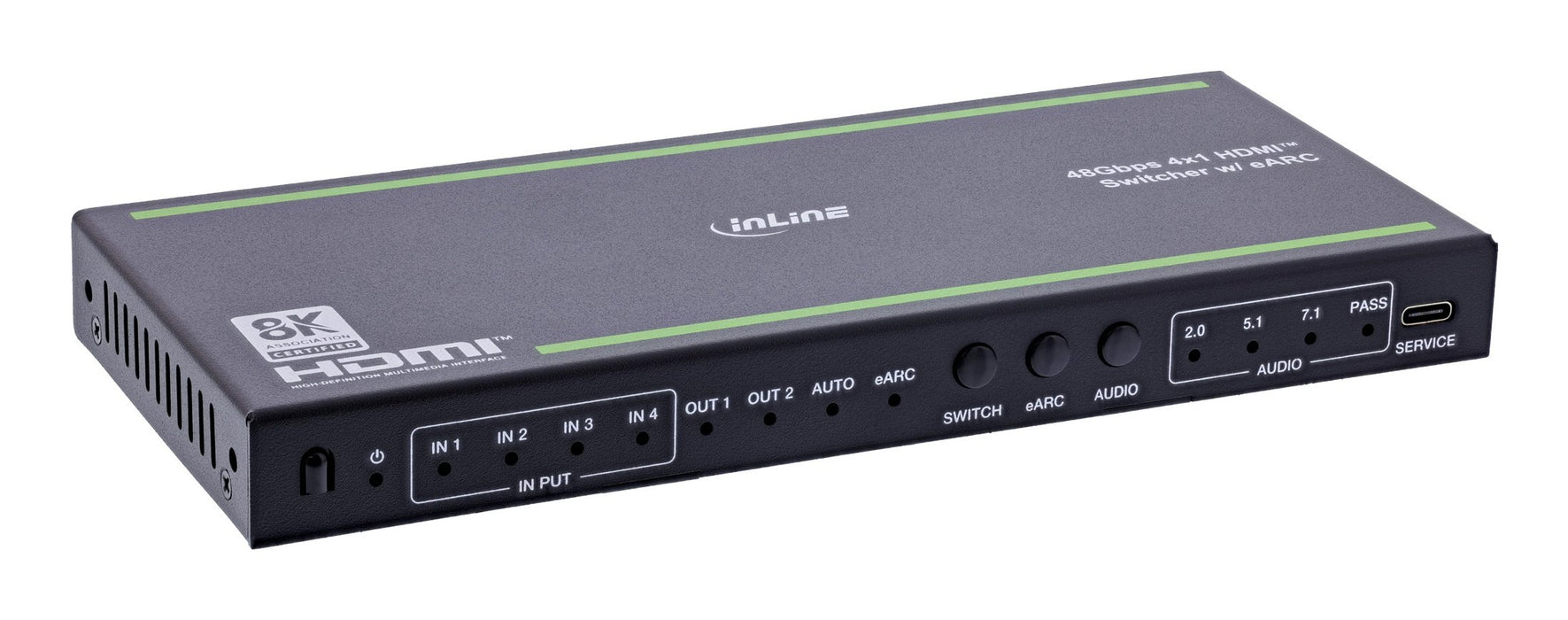EAN 4043718344246 - InLine 57885A interruptor de video HDMI imagen 1