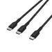 EAN 745883937349 - Belkin CAC004HQ1.5MBK cable USB USB 2.0 1,5 m USB C 2 x USB C Negro imagen 3