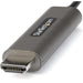 EAN 0065030888776 - StarTech.com CDP2HDMM3MH adaptador de cable de vídeo HDMI tipo A (Estándar) Negro, Plata imagen 2