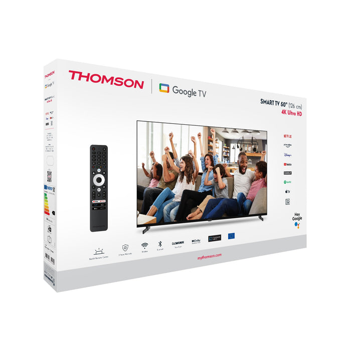 EAN 9120106662115 - Thomson G63 Series 50UG4S14 Televisor 127 cm (50") 4K Ultra HD Smart TV Wifi Negro imagen 5
