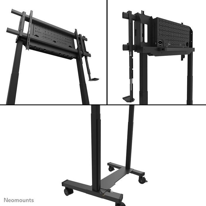 EAN 8717371449889 - Neomounts FL55-975BL1 mueble y soporte para dispositivo multimedia Negro Panel plano Carro/soporte de sue imagen 10