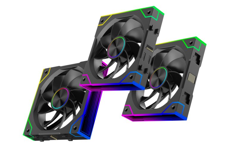 EAN 4044953504372 - Xilence Gaming Series XPF360R.ARGB Carcasa del ordenador Ventilador 12 cm Negro 3 pieza(s) imagen 4