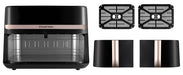 EAN 5038061168167 - Russell Hobbs SatisFry Dual Basket Heißluftfritteuse Doble 9 L Independiente 2800 W Freidora de aire cali imagen 5