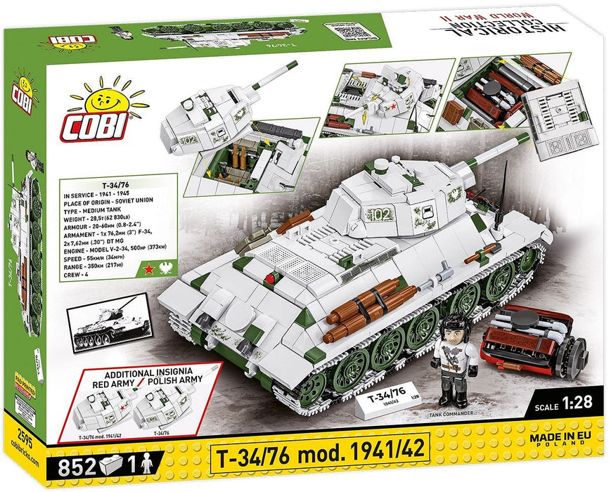 EAN 5902251025953 - COBI T-34/76 mod. 1941/42 imagen 14