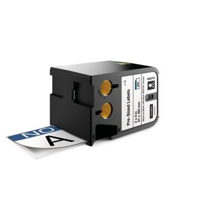 EAN 71701000774 - DYMO 1868715 cinta para impresora de etiquetas Negro sobre blanco + título en azul imagen 1