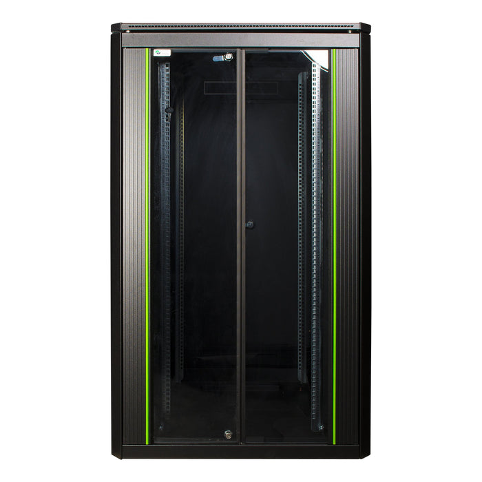 EAN 5420016845993 - LOGON RDL26U88BL armario rack 26U Rack o bastidor independiente Negro imagen 1