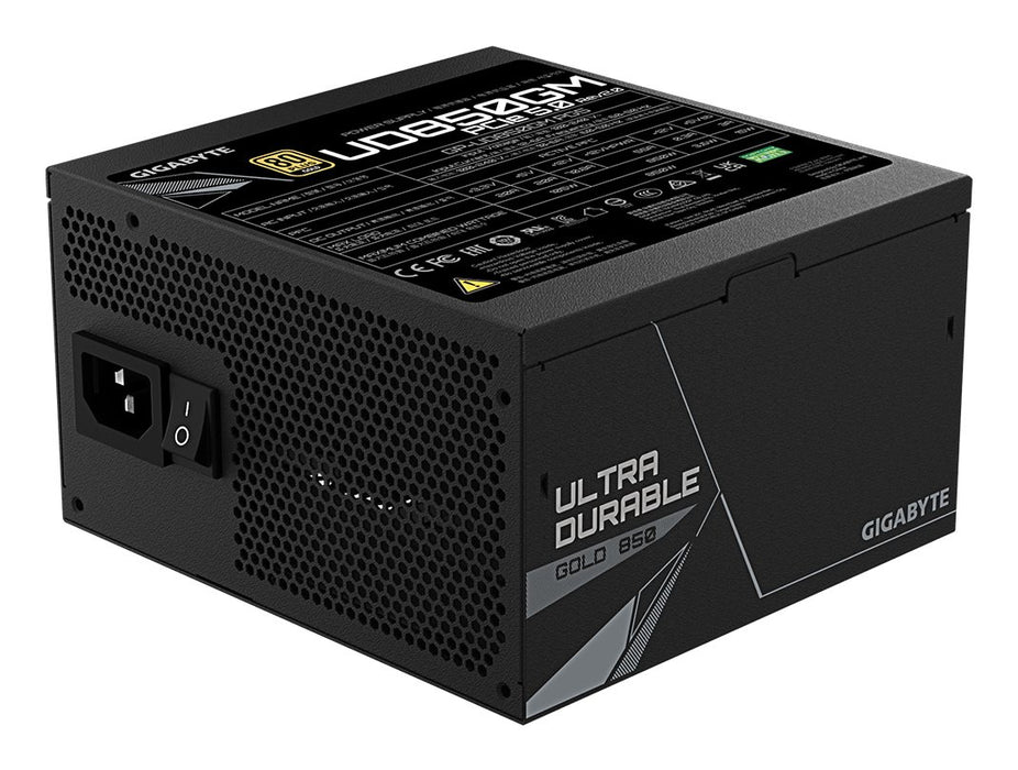 EAN 4719331555993 - GIGABYTE UD850GM PG5 V2 unidad de fuente de alimentación 850 W 20+4 pin ATX Negro imagen 6